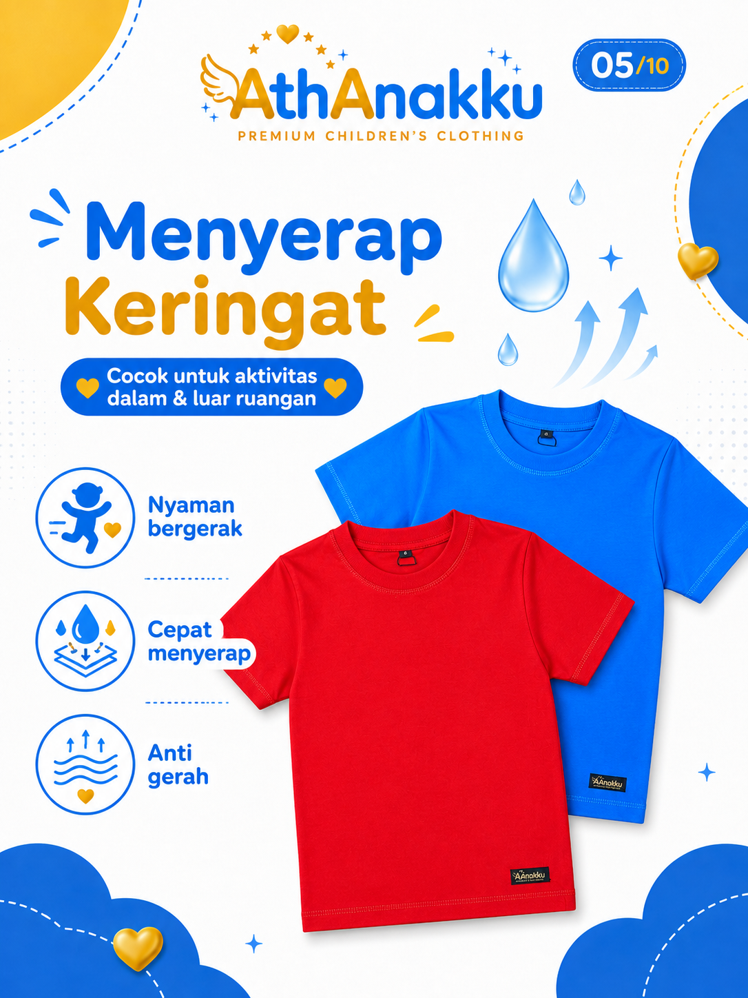 Menyerap keringat